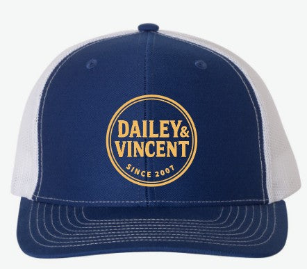 Dailey & Vincent New Logo Hat (Royal Blue)