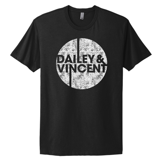 Dailey & Vincent Black Logo Tee