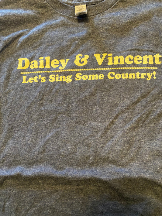 Dailey & Vincent Blue Let's Sing Some Country Tee