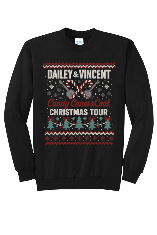 Candy Canes & Coal Ugly Sweater