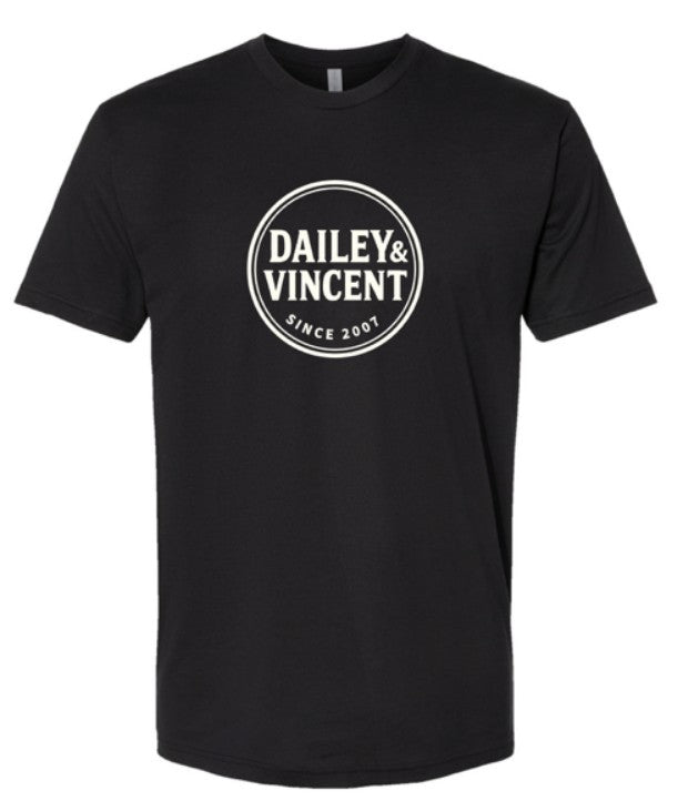Dailey Logo Dailey & Vincent New Logo Black T-Shirt
