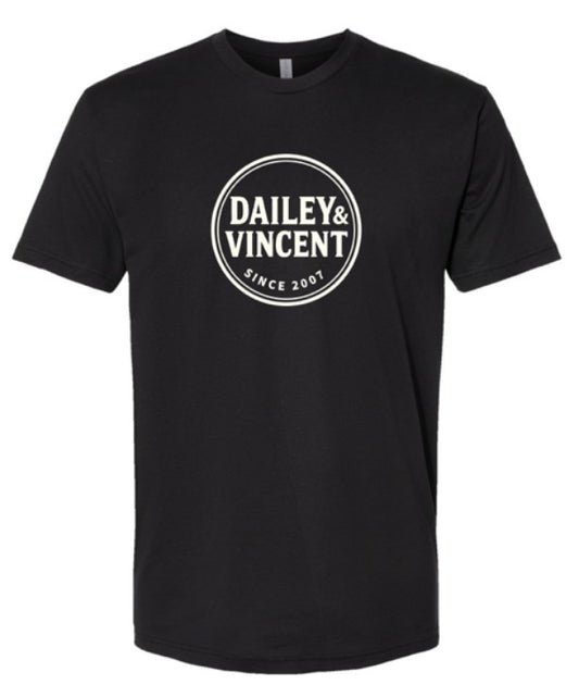 Dailey & Vincent New Logo Black T-Shirt